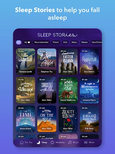 ดาวน์โหลด Calm แอปช่วยนอนหลับและทำสมาธิยอดนิยม – ผ่อนคลายความเครียดได้ทุกวัน - Screenshot 19