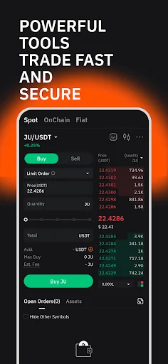 ดาวน์โหลด Ju.com ล่าสุด – เทรด BTC, DeFi และ Web3 ปลอดภัย ฟรี - Screenshot 3