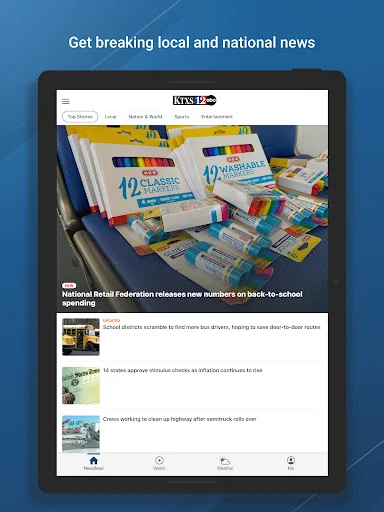 ดาวน์โหลด KTXS News ล่าสุด – ติดตามข่าวสาร อบิลีน เท็กซัส ฟรี - Screenshot 9