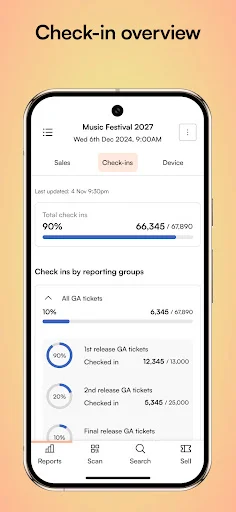 ดาวน์โหลด Humanitix for Hosts ล่าสุด – จัดการอีเวนต์ง่ายด้วยระบบสแกน QR - Screenshot 3