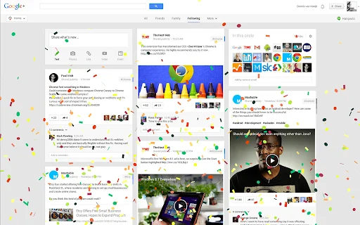 ดาวน์โหลด Confetti! โปรยกระดาษฉลองบนเว็บเบราว์เซอร์ – ฟรีและใช้งานง่าย - Screenshot 1