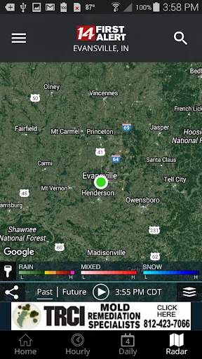 ดาวน์โหลด 14FirstAlert Weather TriState ล่าสุด – พยากรณ์อากาศแม่นยำ - Screenshot 4