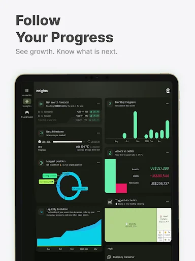 ดาวน์โหลด Net Worth Tracker – Worth it: แอปติดตามทรัพย์สินสุทธิที่ดีที่สุด - Screenshot 10
