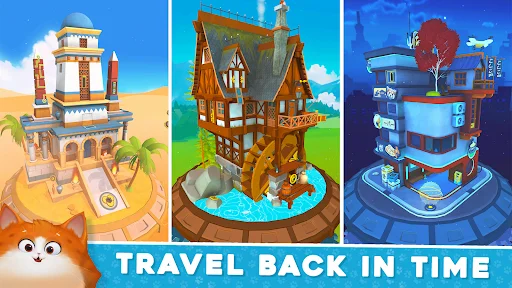 ดาวน์โหลด Cats in Time – เกมไขปริศนา 3D สุดน่ารัก เล่นฟรีล่าสุด - Screenshot 25
