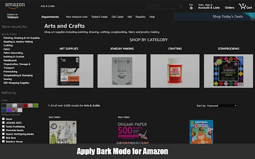 ดาวน์โหลด Super Dark Mode ล่าสุด – เปลี่ยนเว็บเป็นโหมดมืดถนอมสายตาฟรี - Screenshot 2