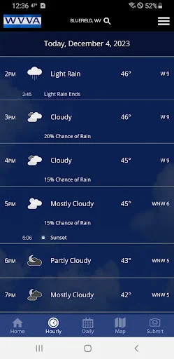 ดาวน์โหลด WVVA Weather ล่าสุด – พยากรณ์อากาศแม่นยำ ฟรี - Screenshot 2