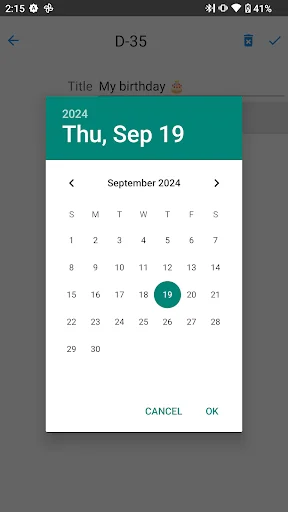 ดาวน์โหลด D-Day List เวอร์ชันล่าสุด – แอปนับวันสำคัญ ฟรี - Screenshot 2
