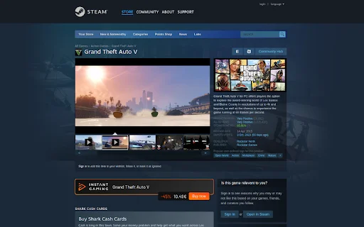 ดาวน์โหลด Instant Gaming ส่วนขยายเบราว์เซอร์ – เช็คดีลเกมราคาถูกล่าสุด - Screenshot 2