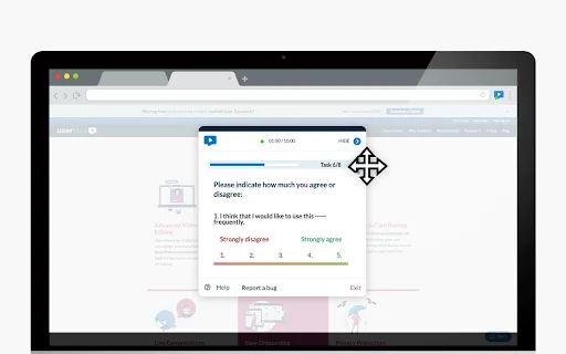 ดาวน์โหลด Userlytics WebRecorder – เครื่องมือทดสอบ UX ใช้งานง่าย - Screenshot 3