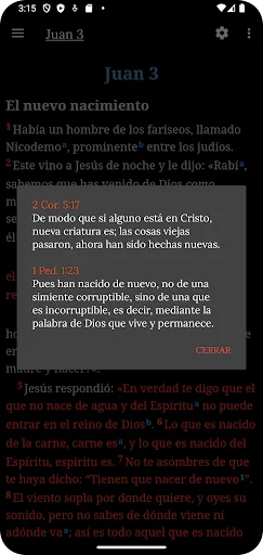 ดาวน์โหลด NBLA-Nueva Biblia d/L Américas ล่าสุด – แอปพระคัมภีร์ภาษาสเปนฟรี - Screenshot 7