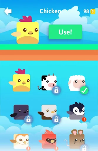 ดาวน์โหลด Stacky Bird เกมสนุกเล่นออฟไลน์ได้ ไม่ใช้เน็ต ล่าสุดฟรี - Screenshot 13