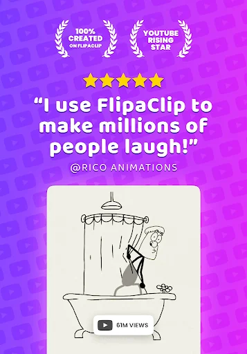 ดาวน์โหลด FlipaClip ล่าสุด – สร้างแอนิเมชัน 2D ง่ายๆ บนมือถือฟรี - Screenshot 14