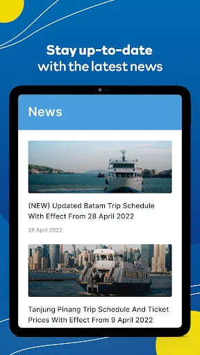 ดาวน์โหลดแอป Sindo Ferry ล่าสุด – จองตั๋วเรือไปสิงคโปร์ บาตัม บินตัน ฟรี - Screenshot 13