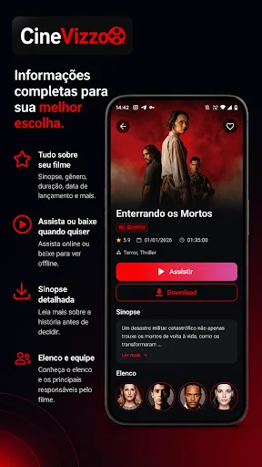 ดาวน์โหลด CineVizzo ล่าสุด – แอปความบันเทิงสำหรับครอบครัว ฟรี - Screenshot 5