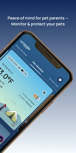 ดาวน์โหลด Waggle Pet App ล่าสุด – ติดตามอุณหภูมิสัตว์เลี้ยงในรถบ้านได้ทุกที่ - Screenshot 2