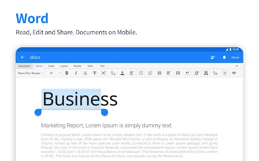 ดาวน์โหลด Polaris Office ล่าสุด – จัดการเอกสาร Word, Excel, PDF ฟรี - Screenshot 12