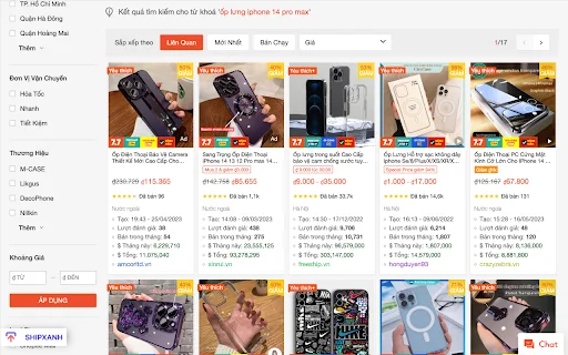 Ship Xanh: คัดลอกสินค้าและจัดการร้านค้า Shopee TikTok Lazada ฟรี - Screenshot 4