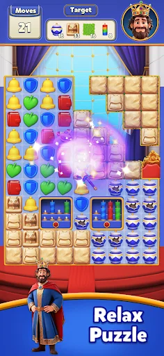 ดาวน์โหลด Royal Journey เวอร์ชันล่าสุด – เกมจับคู่ปริศนาแสนสนุกฟรี - Screenshot 5