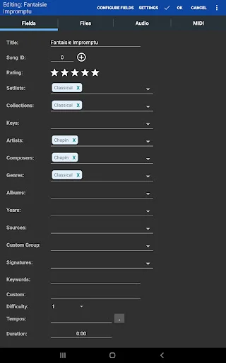 ดาวน์โหลด MobileSheets Trial ล่าสุด – แอปจัดการโน้ตดนตรีมืออาชีพ - Screenshot 12