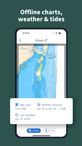 ดาวน์โหลด Savvy Navvy: แอปเดินเรือและวางแผนเส้นทางที่ดีที่สุด - Screenshot 2
