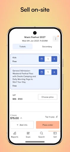 ดาวน์โหลด Humanitix for Hosts ล่าสุด – จัดการอีเวนต์ง่ายด้วยระบบสแกน QR - Screenshot 2
