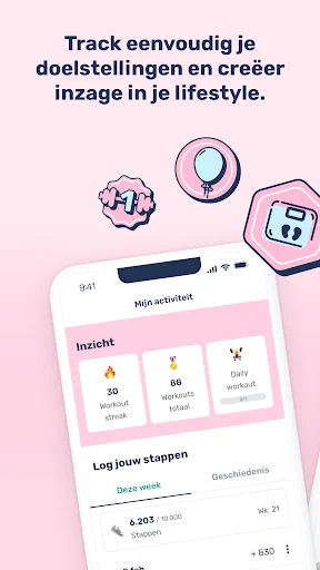ดาวน์โหลด Newborn Fit Mama ล่าสุด – แอปออกกำลังกายเพื่อคุณแม่ฟรี - Screenshot 3