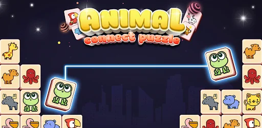 ดาวน์โหลด Connect Animal – Pair Matching ล่าสุด – เกมจับคู่สัตว์แสนสนุกฟรี - Screenshot 1