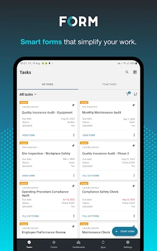 ดาวน์โหลด FORM OpX ล่าสุด – จัดการแบบฟอร์มธุรกิจบนมือถือฟรี - Screenshot 7