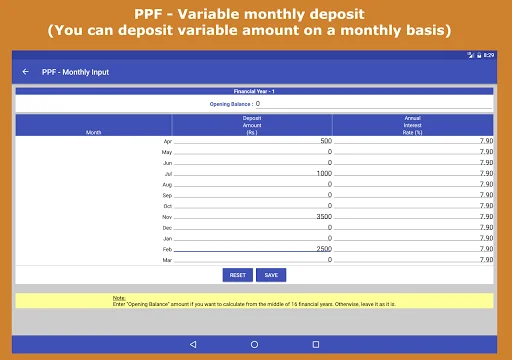 ดาวน์โหลด Financial Calculator India ล่าสุด – เครื่องมือคำนวณการเงินครบวงจร - Screenshot 23