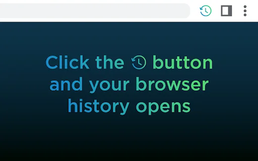 ดาวน์โหลด History Shortcut ฟรี – เข้าถึงประวัติการเข้าชมได้ในคลิกเดียว - Screenshot 1