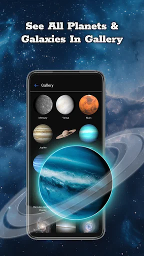 ดาวน์โหลด Night Sky View – Sky Map View ล่าสุด – สำรวจดวงดาวฟรี - Screenshot 1