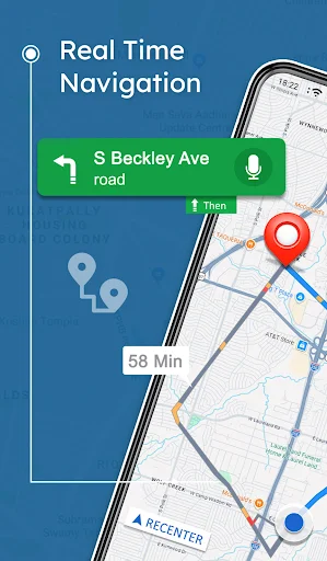 ดาวน์โหลด Maps, Navigation & Directions ล่าสุด – นำทางแม่นยำฟรี - Screenshot 1