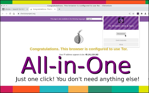 ดาวน์โหลด Tor Browser สำหรับ Chrome – เข้าถึงเว็บไซต์ .onion ฟรี - Screenshot 1