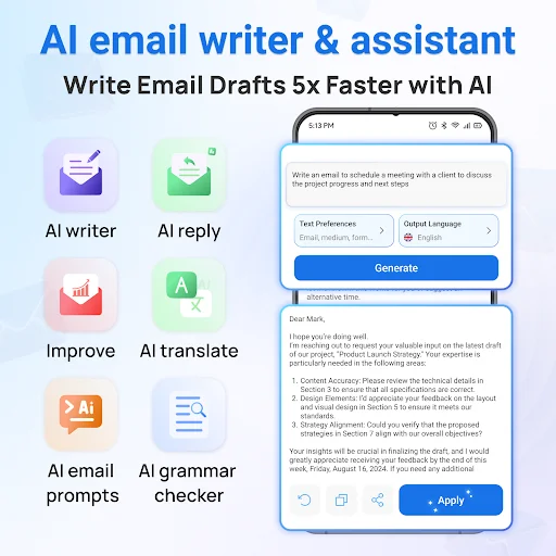 ดาวน์โหลด AI Email, Mail Cleaner – Maily แอปจัดการอีเมลอัจฉริยะล่าสุด - Screenshot 6