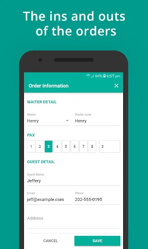 ดาวน์โหลด RapidServe – eZee Optimus ล่าสุด – แอปจัดการออเดอร์ร้านอาหาร - Screenshot 3