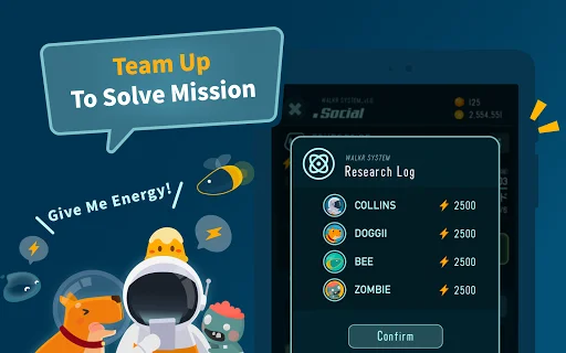 ดาวน์โหลด Walkr: Fitness Space Adventure ล่าสุด – เดินสนุกพร้อมสำรวจอวกาศฟรี - Screenshot 12
