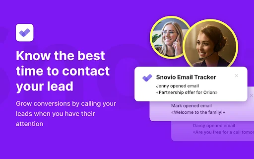 ดาวน์โหลด Unlimited Email Tracker โดย Snov.io – ติดตามอีเมลฟรีบน Gmail - Screenshot 3