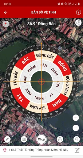 ดาวน์โหลด La ban Phong thuy – เข็มทิศฮวงจุ้ยแม่นยำ ใช้งานฟรี ล่าสุด - Screenshot 5