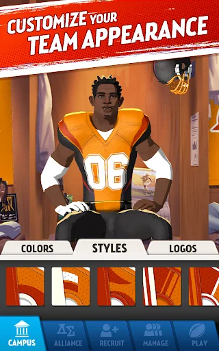 ดาวน์โหลด Rival Stars College Football ล่าสุด – จัดทีมและวางแผนกลยุทธ์ฟรี - Screenshot 12