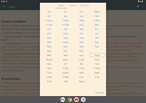 ดาวน์โหลด NBLA-Nueva Biblia d/L Américas ล่าสุด – แอปพระคัมภีร์ภาษาสเปนฟรี - Screenshot 10