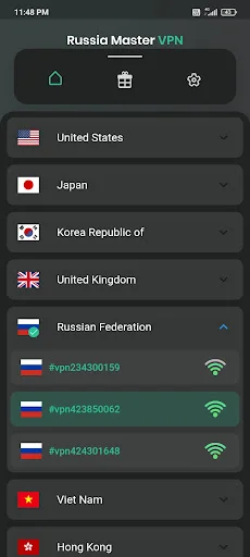 ดาวน์โหลด Russia VPN Master ล่าสุด – พร็อกซี VPN รัสเซียที่เร็วและฟรี - Screenshot 3