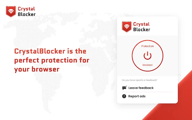 ดาวน์โหลด Crystal Blocker ล่าสุด – บล็อกโฆษณาได้ในคลิกเดียว ฟรี! - Screenshot 1