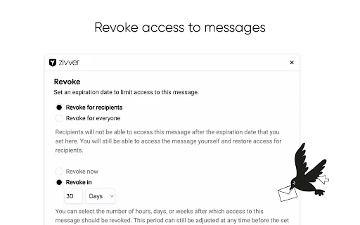 ดาวน์โหลด Zivver V2 ล่าสุด – ส่งอีเมลปลอดภัยผ่าน Gmail ฟรี - Screenshot 2