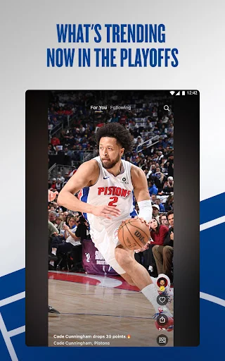 ดาวน์โหลดแอป NBA ล่าสุด – รับชมการแข่งขันและไฮไลท์บาสเกตบอลสดฟรี - Screenshot 33