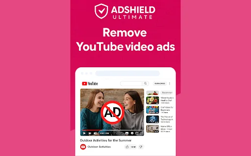 ดาวน์โหลด AdShield ตัวบล็อกโฆษณา YouTube ที่ดีที่สุด – ดูวิดีโอแบบไร้โฆษณา - Screenshot 4
