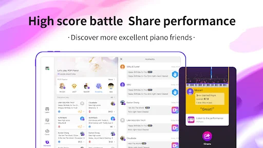 ดาวน์โหลด POP Piano ล่าสุด – ฝึกเล่นเปียโนง่ายๆ ที่บ้านได้ฟรี - Screenshot 15