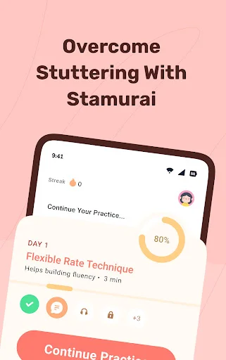 ดาวน์โหลด Stamurai: แอปฝึกพูดติดอ่างด้วย AI – ปรับปรุงการพูดให้มั่นใจ - Screenshot 13