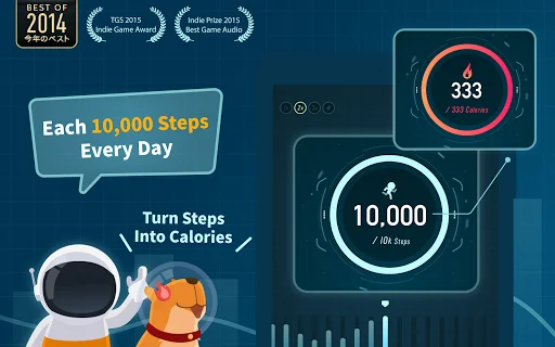 ดาวน์โหลด Walkr: Fitness Space Adventure ล่าสุด – เดินสนุกพร้อมสำรวจอวกาศฟรี - Screenshot 17