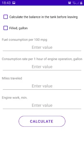 ดาวน์โหลด Fuel calculator ล่าสุด – คำนวณอัตราสิ้นเปลืองน้ำมันฟรี - Screenshot 12