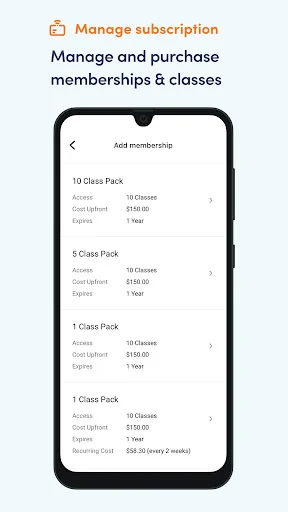 ดาวน์โหลด Clubworx ล่าสุด – จัดการฟิตเนสและตารางเรียนง่ายๆ ฟรี - Screenshot 4